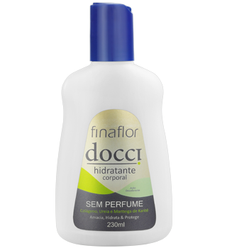 Hidratante corporal Fina Flor Docci s/perfume 230ml